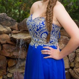 Royal Blue Prom Dress